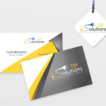 TBF Solutions - logo et carte de visite